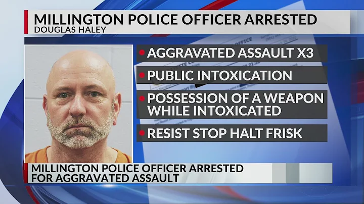 Millington officer arrested for aggravated assault