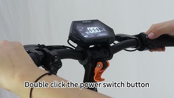 KuKirin G2 Master Speed limit mode tutorial （限速模式教程）