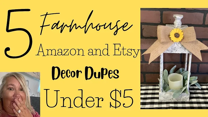 5 DIY Farmhouse Decor Projects Under $5