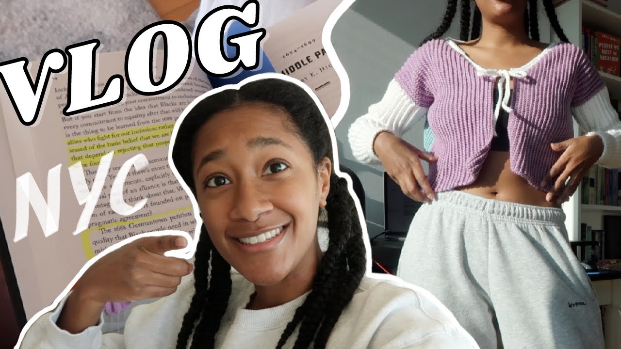 NYC VLOG 🗽 BOOKS, Crochet, SHOPPING, & Golf // BeingDaphne