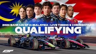 LIVE 🔴 | F1 - 2026 BAHRAIN GP in MALAYSIA - SEPANG | Practice 3 | Timing & Commentary + SIM Footage