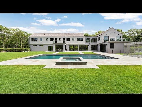 900 Old Sag Harbor Road, Water Mill, NY home video tour
