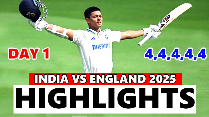 India vs England 1st Test Match Day 1 Highlights 2025 | ENG vs IND
