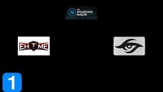 EHOME vs Team Secret - Shanghai Major Full Highlights Dota 2