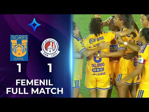 Tigres vs Atlético San Luis 1-1 | Partido Completo | Liga MX Femenil