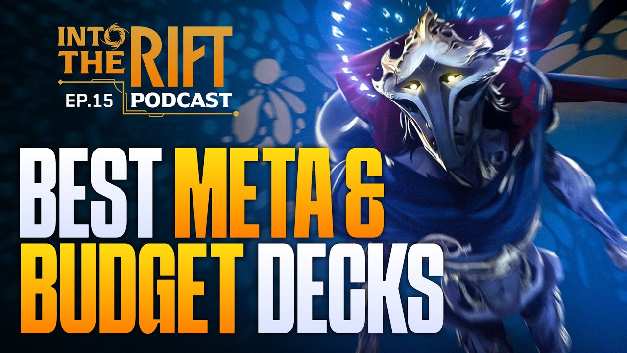 BEST META & BUDGET DECKS for Riftbound Summoner Skirmishes | Into the Rift Podcast #15