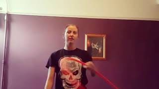 Hoop Tutorial: Neck pass / cross arm neck pass