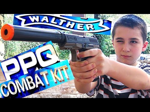 Walther PPQ Spring Airsoft Pistol Kit with Robert-Andre!