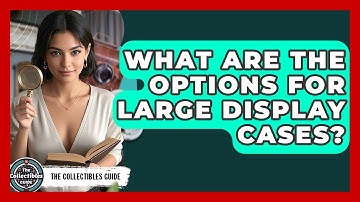 What Are The Options For Large Display Cases? - The Collectibles Guide