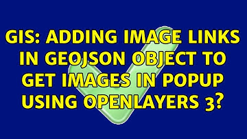 GIS: Adding image links in GeoJSON object to get images in popup using OpenLayers 3?