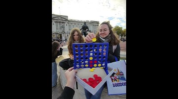 Playing random people at connect 4 #connect4 #game #public