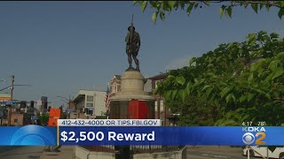 FBI Offering $2,500 Reward In ‘Doughboy’ Statue Vandalism Case