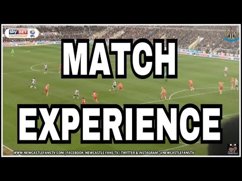 gamezone Match Day Experience | Newcastle United 2-2 Bristol City