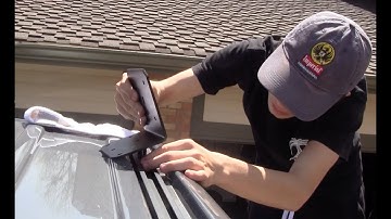 Installing a Thule Hideaway Awning on a Sprinter van