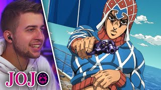 MISTAS SEX PISTOLS & TORTURE DANCE JoJos Bizarre Adventure Episode 7 REACTION (Golden Wind)