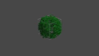 Advent of code 2021, day 22, Reactor Reboot, solution, visualisation.