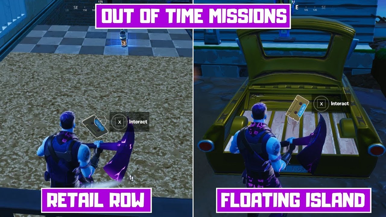 Collect the Visitor Recording on The Floating Island and in Retail Row! - Out of Time Missions