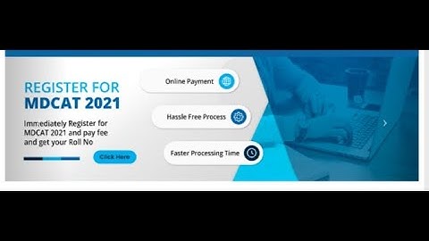 PMC NMDCAT 2021 registration process|| How to appy for nmdcat