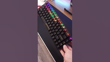 TECLADO DARK RGB REDRAGON CASTOR K631
