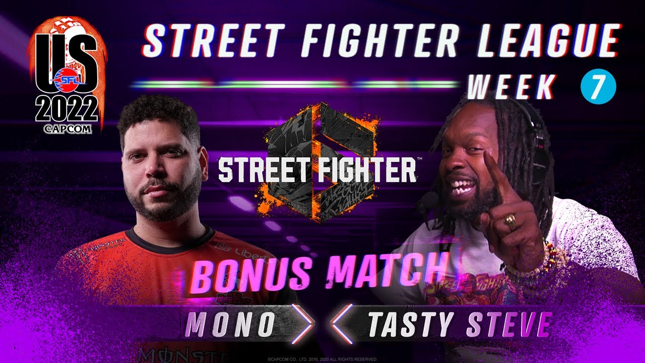Street Fighter 6 - Mono (Jamie) vs. Tasty Steve (Ken) - Street Fighter League Bonus Match