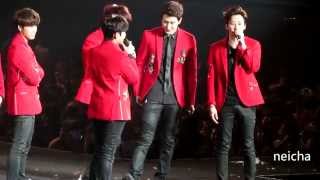 140621 Best Of Best In Taipei SJM訪談talk環節part4 厲旭生日快樂歌