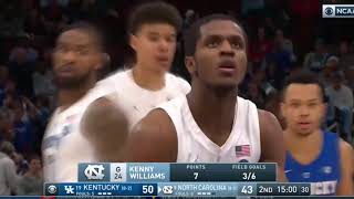 #9 UNC vs #19 Kentucky Condensed Game NCAA Basketball 12.22.2018