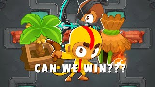 BTD Battles 2: Can We Win With One Tower Only?? (Part 1)