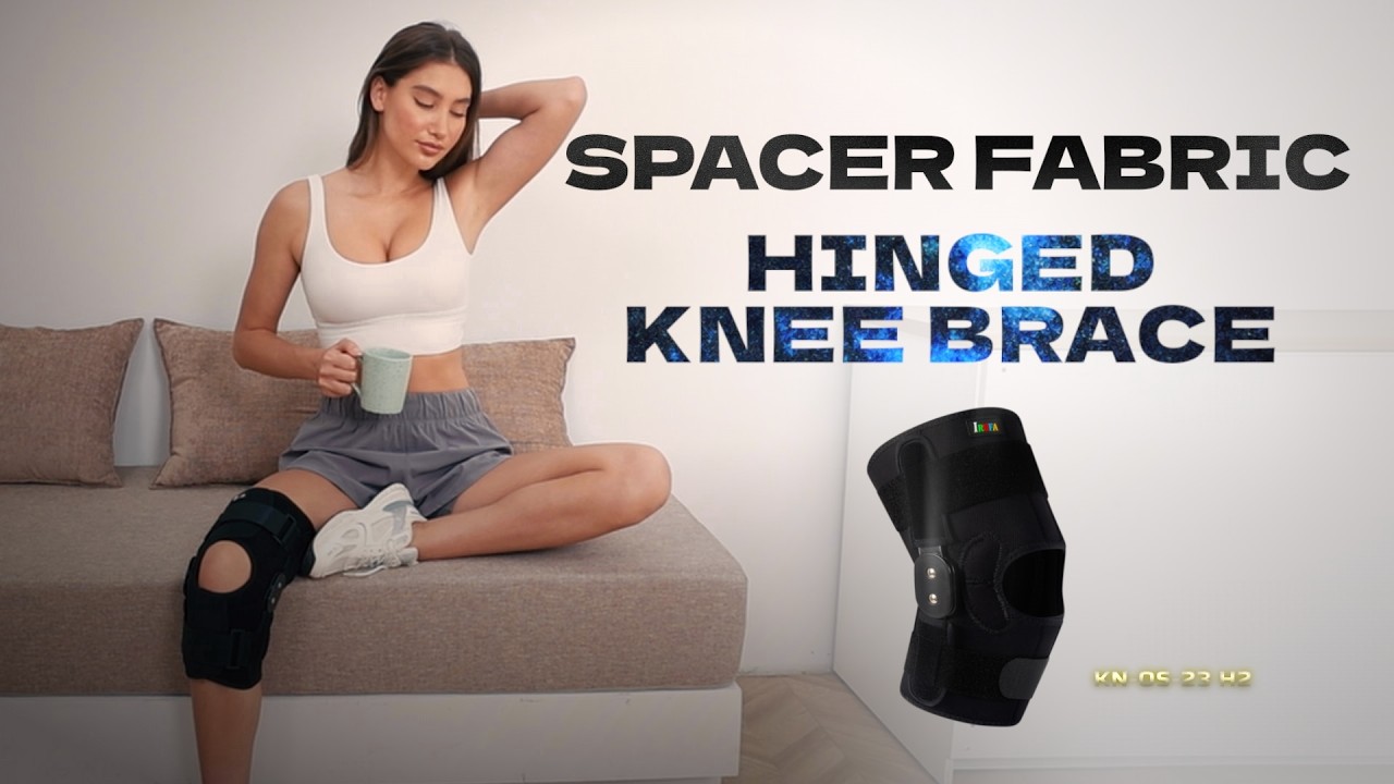 Best Hinged Knee Brace for Meniscus Tear, ACL & Pain Relief | IRUFA 3D Breathable Support