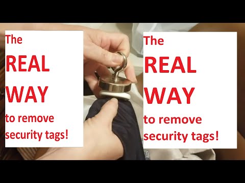 Store Forgets to Remove Security Tags, Here's How to Get Them Off
