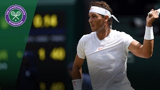 Rafael Nadal vs Alex de Minaur 3R Highlights | Wimbledon 2018