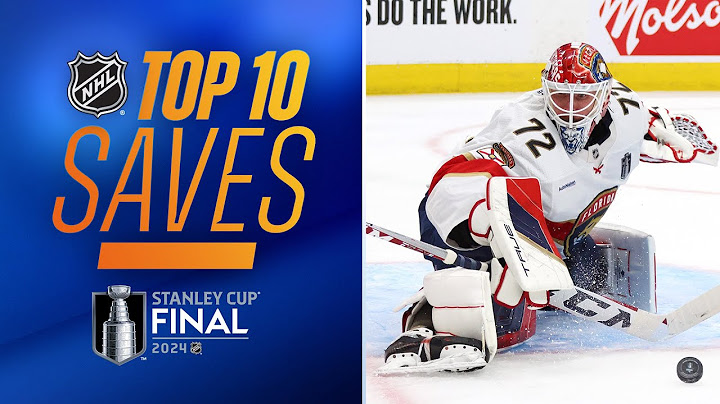 Top 10 Saves from the 2024 Stanley Cup Final