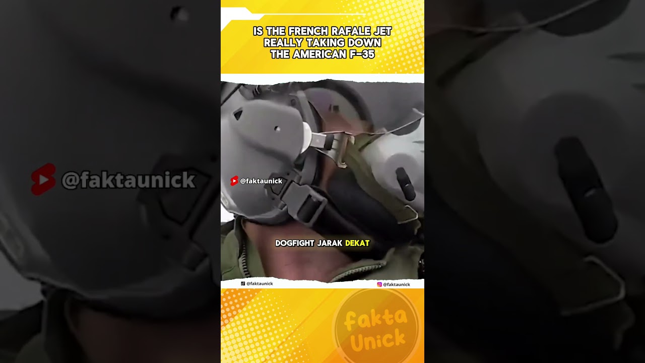 Rafale Prancis Berhasil Tumbangkan F-35 Amerika?