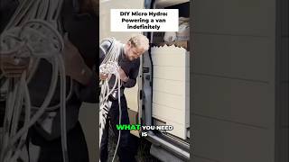 #vanlife Micro Hydro Power | Endless Energy System! #hydropower #offgrid #renewableenergy