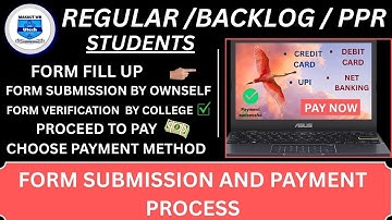 MAKAUT || REGULAR / BACKLOG STUDENTS PPR FORM SUBMISSION AND PAYMENT PROCESS #makaut #paymentprocess