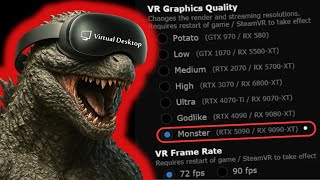 Virtual Desktop’s New MONSTER Mode For PFD – Wireless PCVR At Its Absolute Peak!
