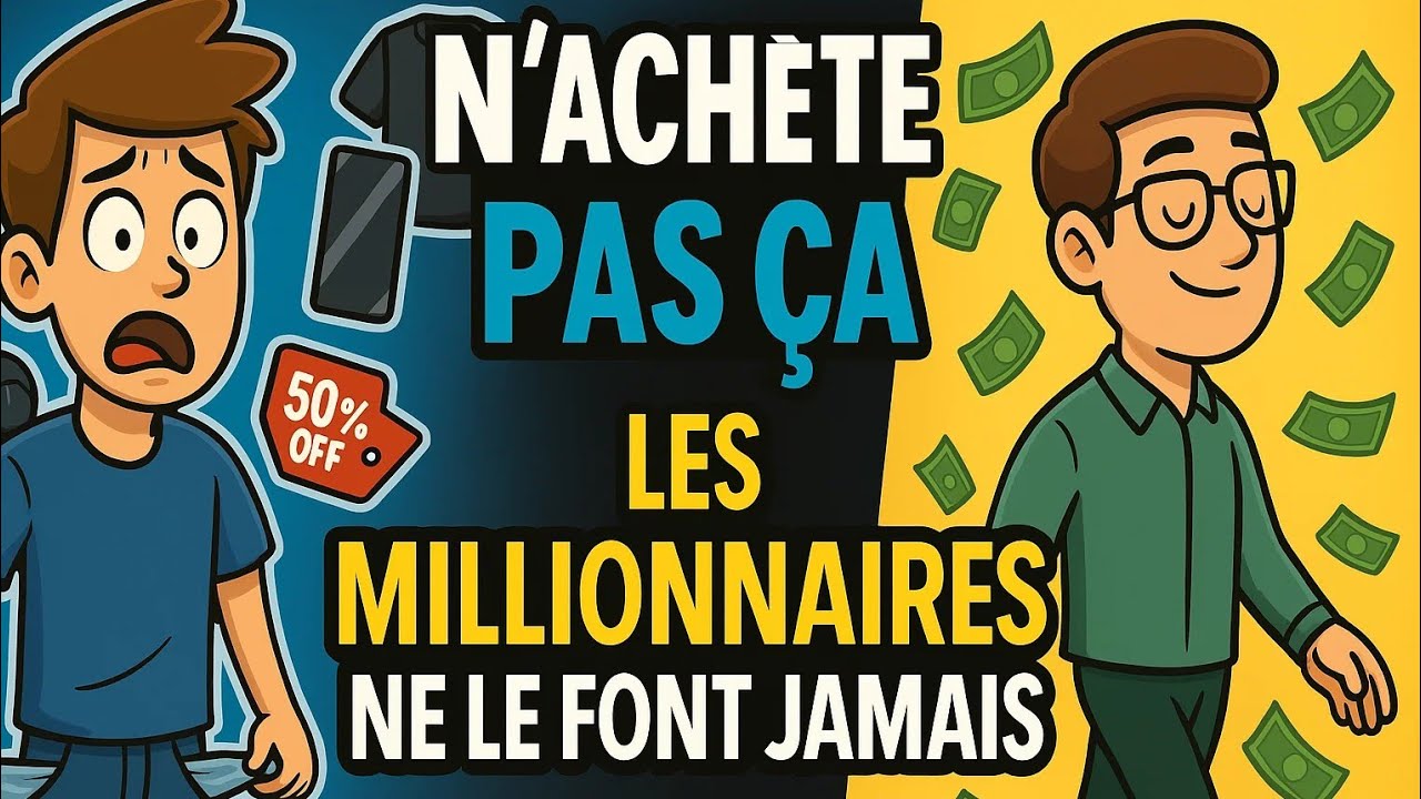 🛒5 Achats que les MILLIONNAIRES ne Font Jamais… Et Que Toi Oui — Évite-les Maintenant 💸