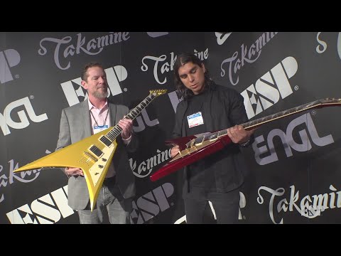 ESP Guitars: 2023 NAMM Show - Kirk Hammett KH-V