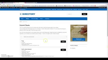 How to Submit a deal from front end of the site? - Templatic