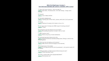 2024 Cna Final Exam Version 7 Questions And Answers Included 100 Correct By Authors Name