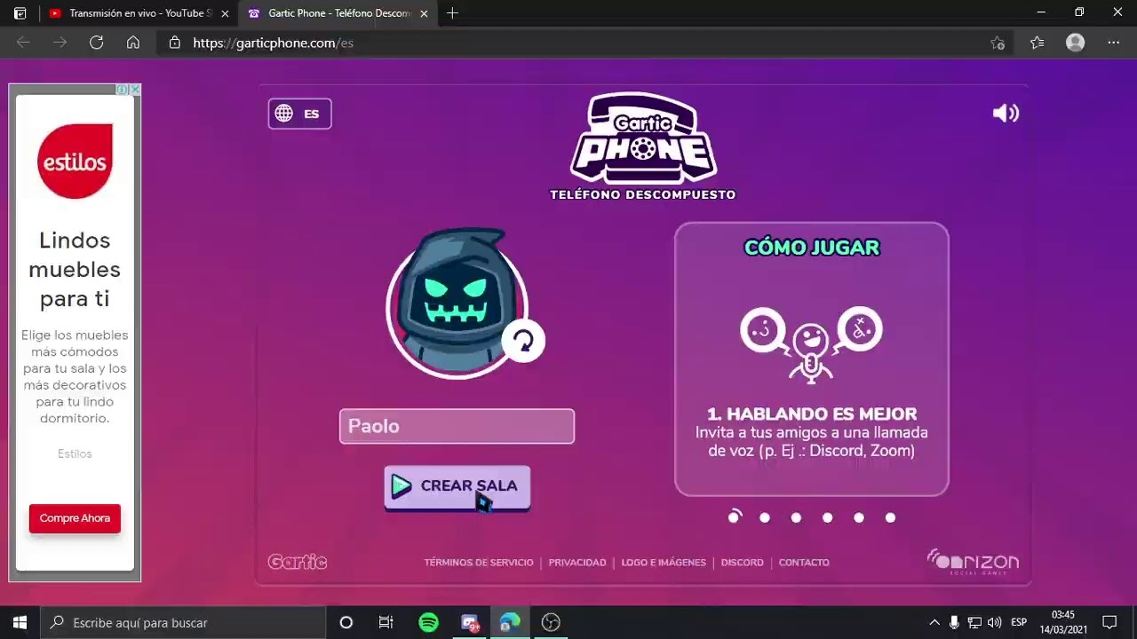Авто рисование gartic phone