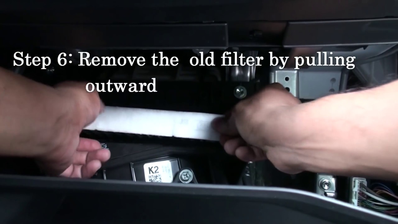 How to Change Cabin air filter for a 2009 Toyota Corolla - YouTube