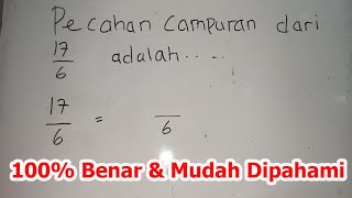 Bentuk Pecahan Campuran Dari 176 Adalah