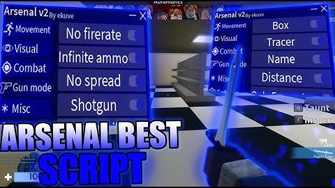 Arsenal Script *NO KEY* | Aimbot, ESP, Hitbox Expander, Infinite Ammo & More! | Mobile/PC Undetected