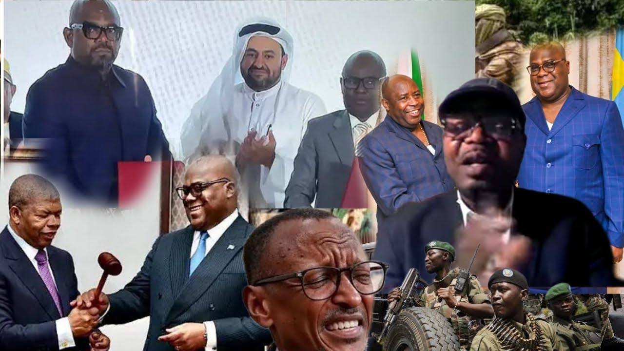 16/11/ TENSION A KIGALI KAGAME O.K DOHA L'ACCORD DU CADRE A QATAR FIN  NANGA PLUERE
