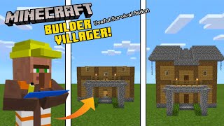 Builder Villager Addon/Mods For Minecraft PE| 1.19+ screenshot 4