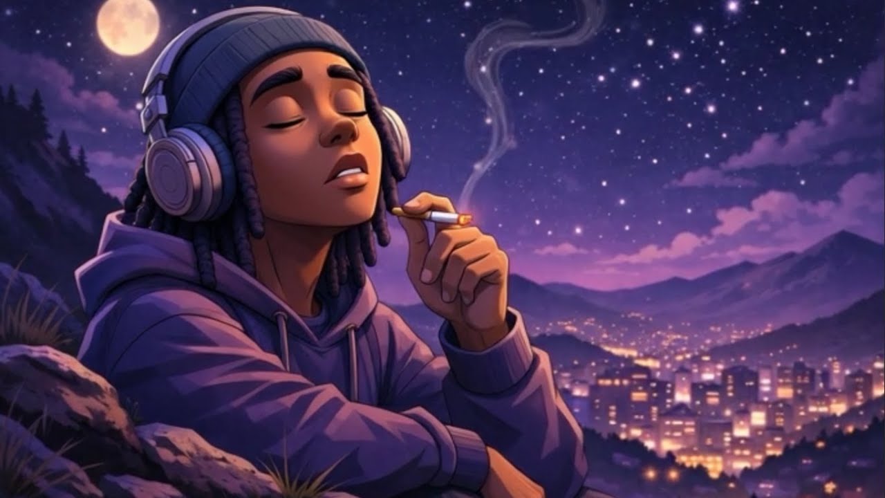 Playlist | Depois da Meia-Noite 🌿| Chill Rap 420 • Lo-Fi da Madrugada