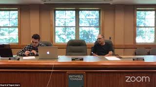 Smithfield Twp. Board of Supervisors Work Session 7/1/2020