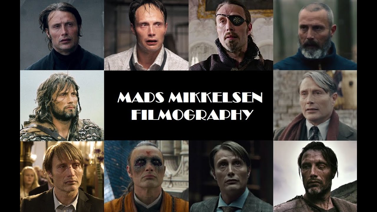 Mads Mikkelsen Filme & Fernsehsendungen Mads Mikkelsen: Filmography 1996-2022 - YouTube