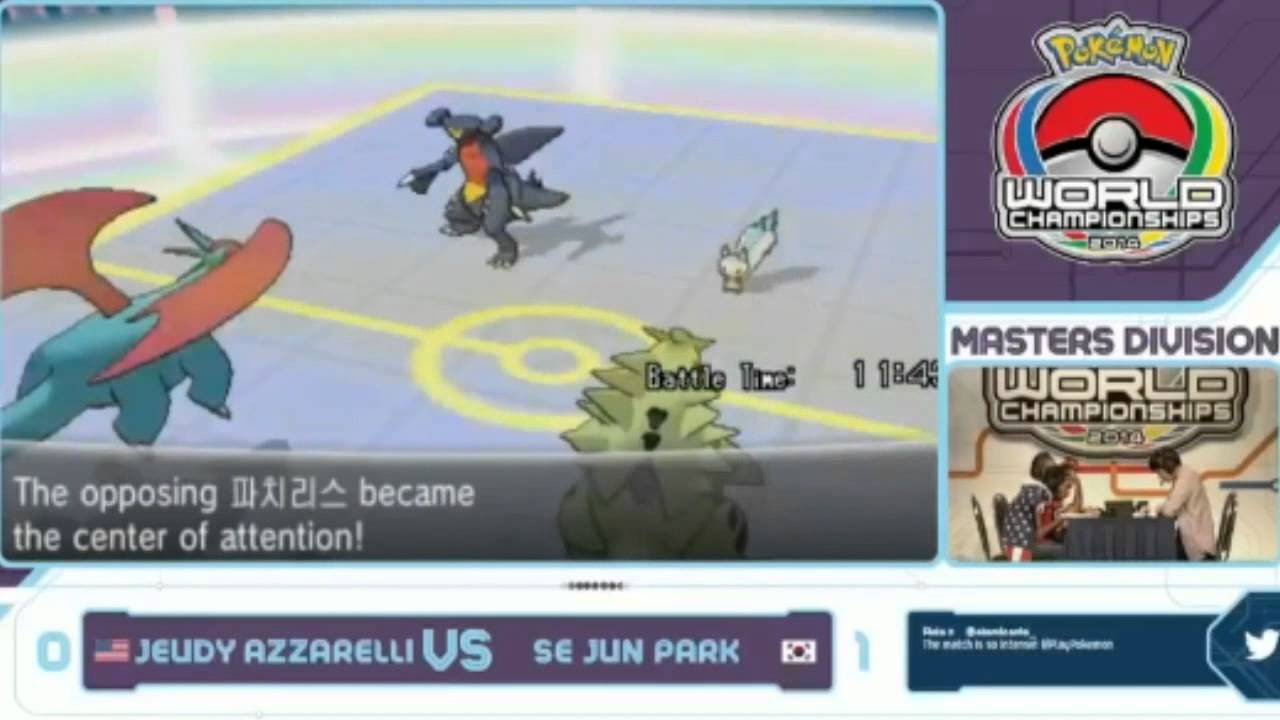 Pokemon World Championship 2014 Se Jun Park vs Jeudy Azzarelli [Master Division Final 2nd]