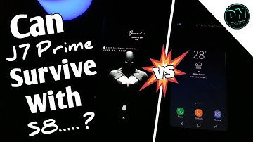 Samsung Galaxy S8 VS Samsung J7Prime Speed Test Comparison 2017